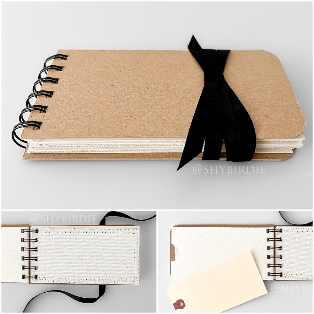 NEW Artisan Handcrafted Book for Recipes, Photos, Keepsakes